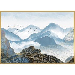 风水画 PT00019 : 鸿喜云集 风水画 PT00019 : 鸿喜云集