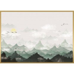 风水画 PT00021 : 青云直上 风水画 PT00021 : 青云直上