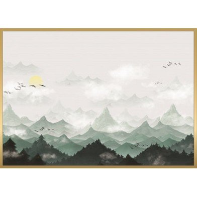 风水画 PT00021 : 青云直上