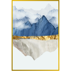 风水画 PT00033  : 水幻山色