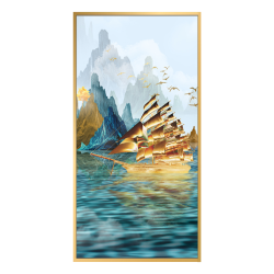 风水画 PT00077 : 一帆风顺