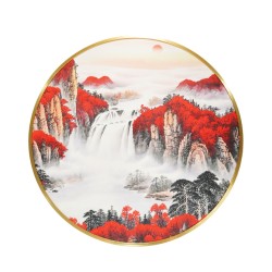 风水画 PT00109 : 万山红遍 Mountains In Red